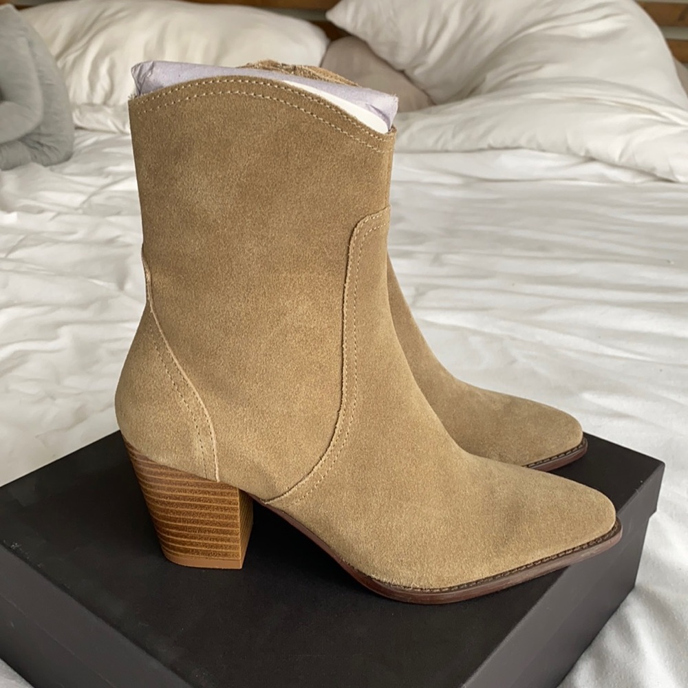 Brand new Zara booties - never worn size 7.5